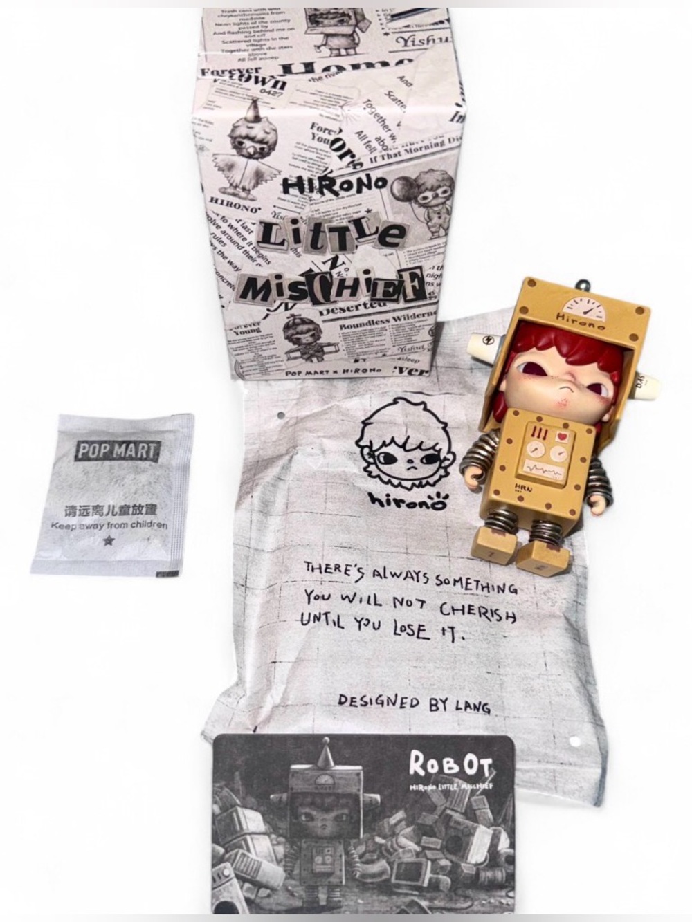 New POP MART Hirono Little Mischief Series – Confirmed Robot 🤖